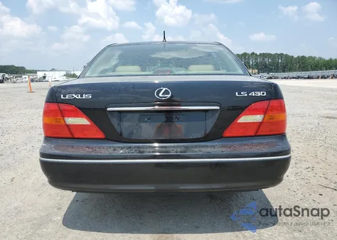 2002 Lexus Ls 430 из США, поврежденный, VIN JTHBN30F320081688